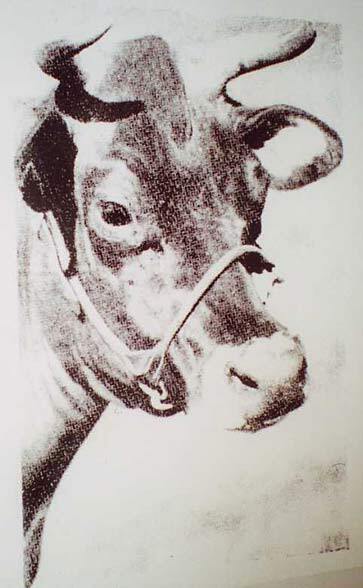 Cow, 1966 #artbots #warhol