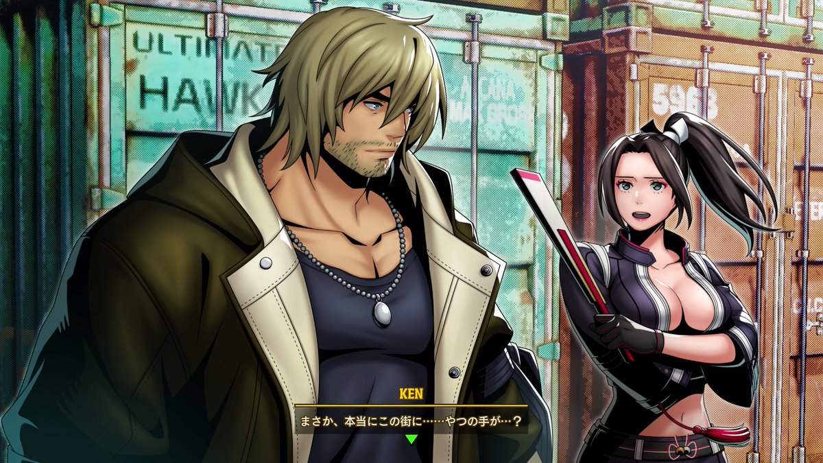 GAROU_PR's tweet image. この夏配信「ケン」のオリジナルストーリーが楽しめる「ARCADE MODE」、「EOST MODE」も追加!📖✨
#餓狼伝説 #CotW #餓狼伝説_ケン参戦