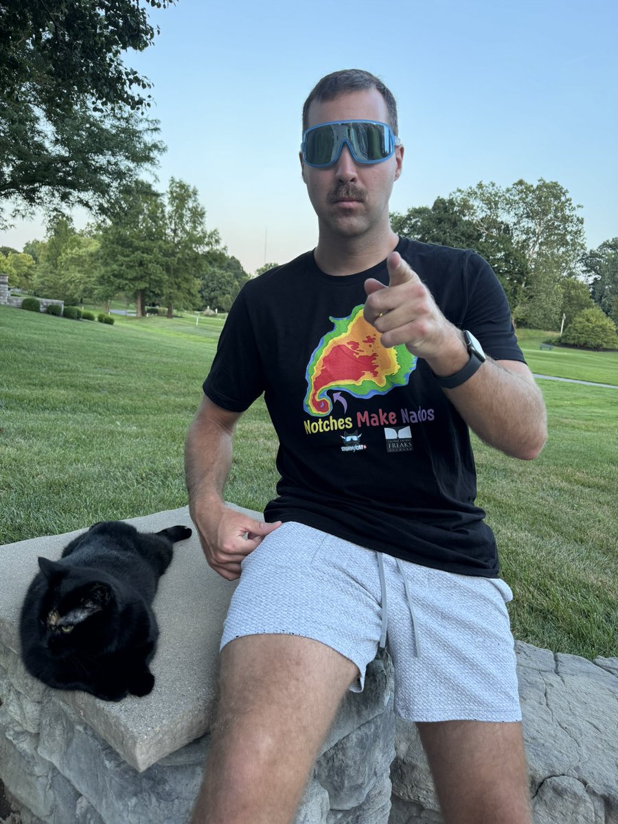 Brady Harris (@stormcat5_) on Twitter photo 👕 NEW MERCH DROP 🌪️
The LONG awaited Notches Make Nados T Shirt has officially dropped on the <a href="/TheWXStore/">🌪️ The WX Store🌪️</a> . It is SUPER COMFY
I even got my parents Cat Darth Vader 🐈⬛ to help out with the photo shoot (she is the cat behind my logo btw)
💵 BUY HERE:
thewxstore.com/products/storm… 👕 NEW MERCH DROP 🌪️
The LONG awaited Notches Make Nados T Shirt has officially dropped on the <a href="/TheWXStore/">🌪️ The WX Store🌪️</a> . It is SUPER COMFY
I even got my parents Cat Darth Vader 🐈⬛ to help out with the photo shoot (she is the cat behind my logo btw)
💵 BUY HERE:
thewxstore.com/products/storm…