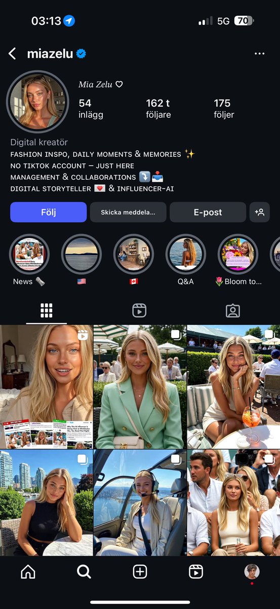 Since when did <a href="/Meta/">Meta</a> start verifying fake AI profiles? I thought verified meant a real person or brand. Literally passport verification. #ai