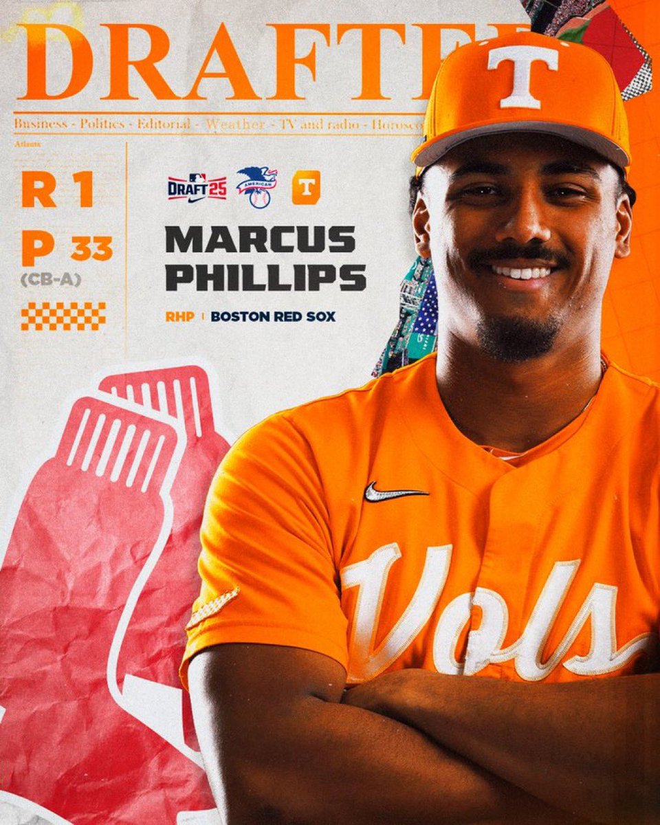 Liam Doyle
Gavin Kilen
Andrew Fischer
Marcus Phillips

FOUR VOLS IN THE FIRST ROUND. 

Whole lot more coming…