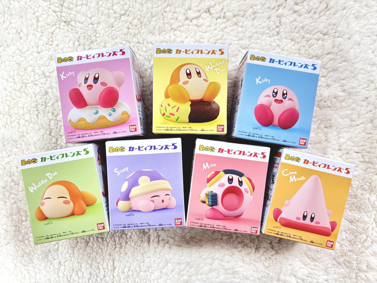 梅田店・原宿店・心斎橋店】 「カービィフレンズ5」が本日発売