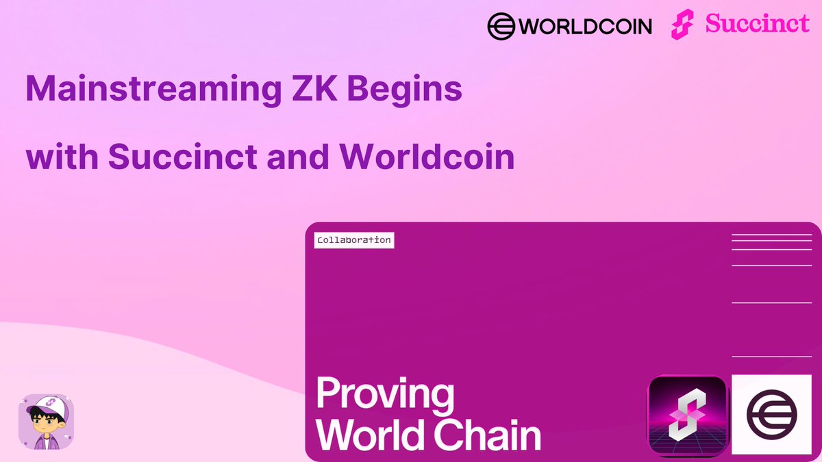 On July 11, <a href="/SuccinctLabs/">Succinct</a>  unexpectedly announced a major milestone: they had just completed a 7-day production ZK trial on <a href="/worldnetwork/"></a> chain

This is Worldcoin’s L2 network, currently serving millions of real users with impressive TVL

More importantly, this wasn’t a simulated