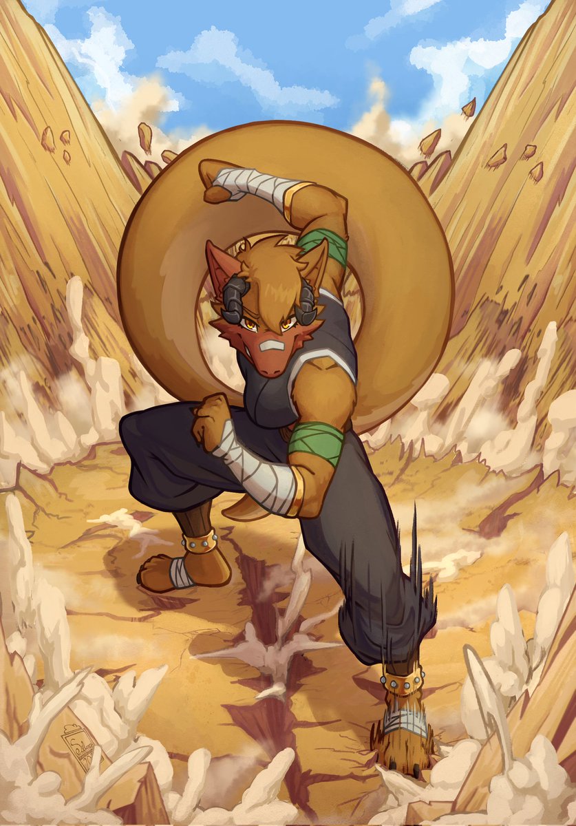 IgnisBlazer's tweet image. You're about to find out why her name is Terra!
Absolutely incredible artwork done by @SilverLyon2