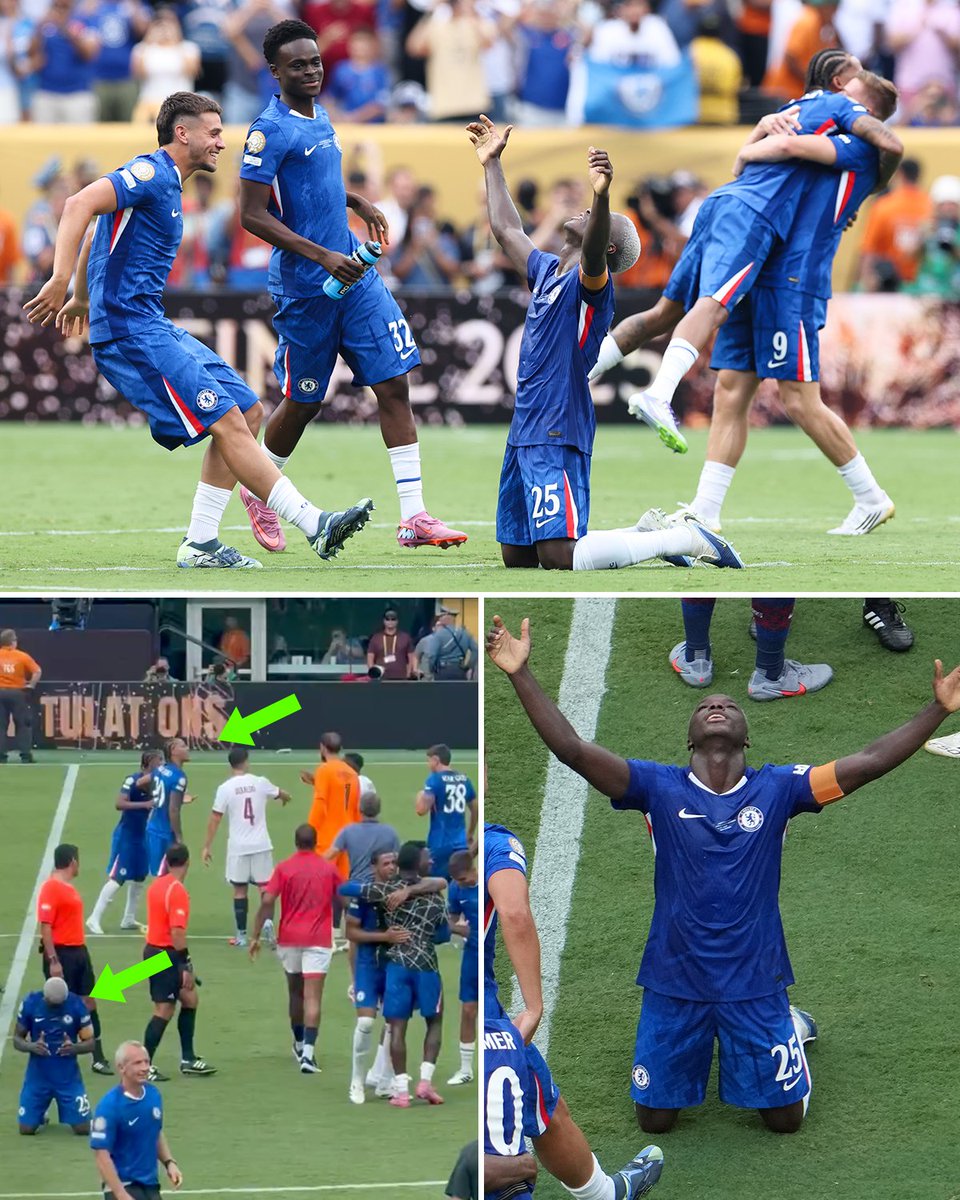Through all the drama at the final whistle, Moises Caicedo made sure to get down on two knees and thank God for everything 🙌 🇪🇨
