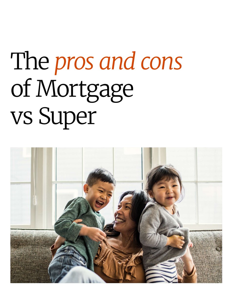 Should you put money towards your mortgage or super? MLC’s Head of Technical, Jenneke Mills, explores the options. mlc.com.au/personal/super…

Products issued by NULIS Nominees (Australia) Ltd. Visit mlc.com.au for PDS &amp; TMD. Consider if it’s right for you.