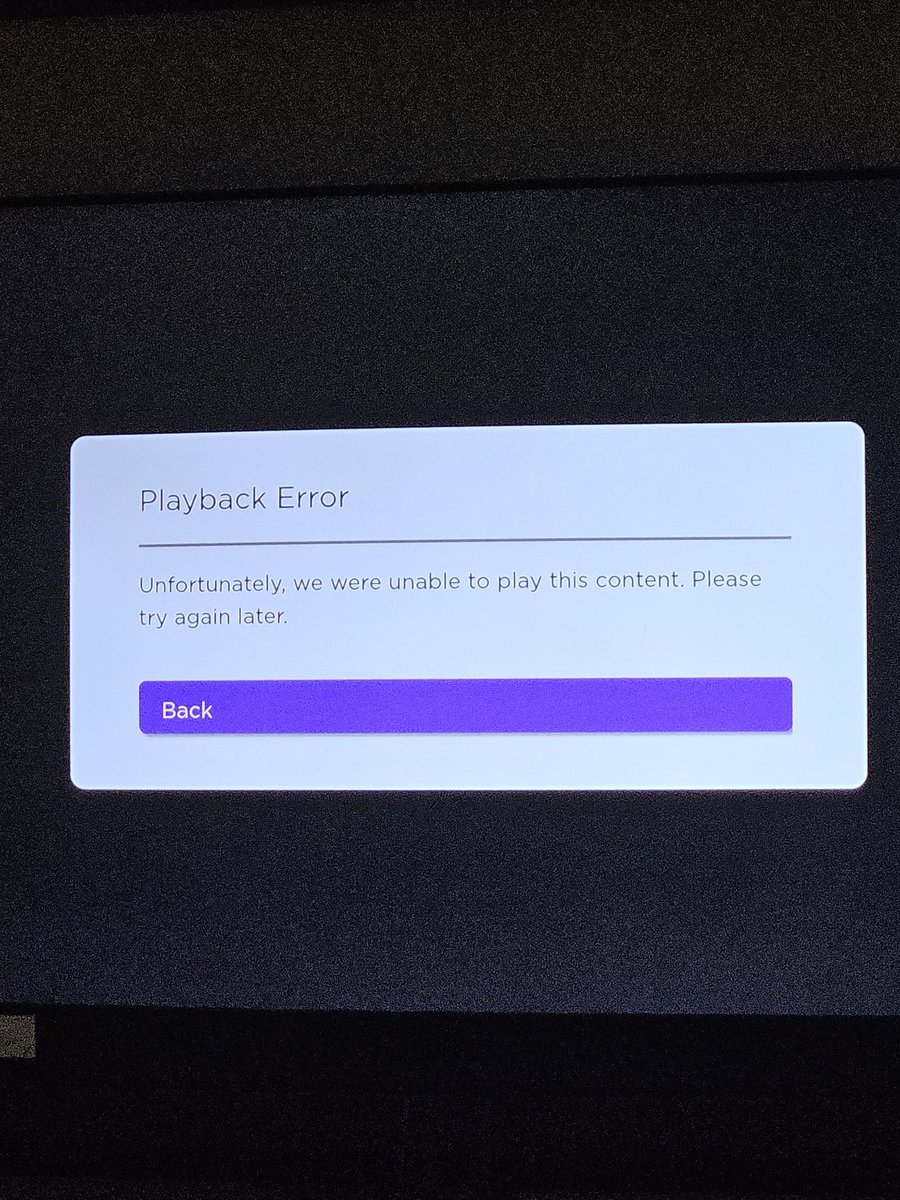 BluelaFan's tweet photo. @ShaynaRubin And so far, it sucks. Every time it goes to a commercial break, this happens ⬇️  What's up with that @TheRokuChannel ? https://t.co/ETEjooaOub