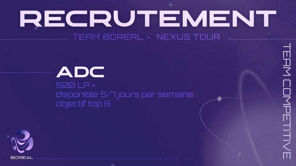 Malgré nos efforts nous n'avons pas réussi à aller chercher le Day 3 aujourd'hui.

Résultats Day 1 : 5-1 | Seed 4
Résultat Day 2 : 2-4 | Group 4 | Seed 4

Et tout ça avec un sub adc ! Ce n'est que partie remise.

Spoiler : On recrute. 
→ Contactez shakyna en dm discord
#Lfadc