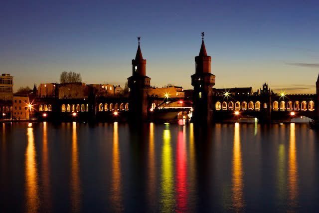 Goodnight from the Oberbaumbrücke ⭐️
