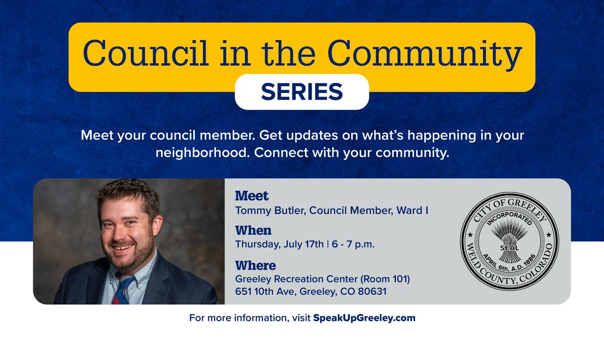 ButlerForWard1's tweet image. Some great opportunities to talk to your councilmember over the next few weeks! We’ll have office hours on the 14th and the 21st, and Council in the Community on the 17th. Swing by with questions or just to talk to your councilmember about the issues that matter most to you!