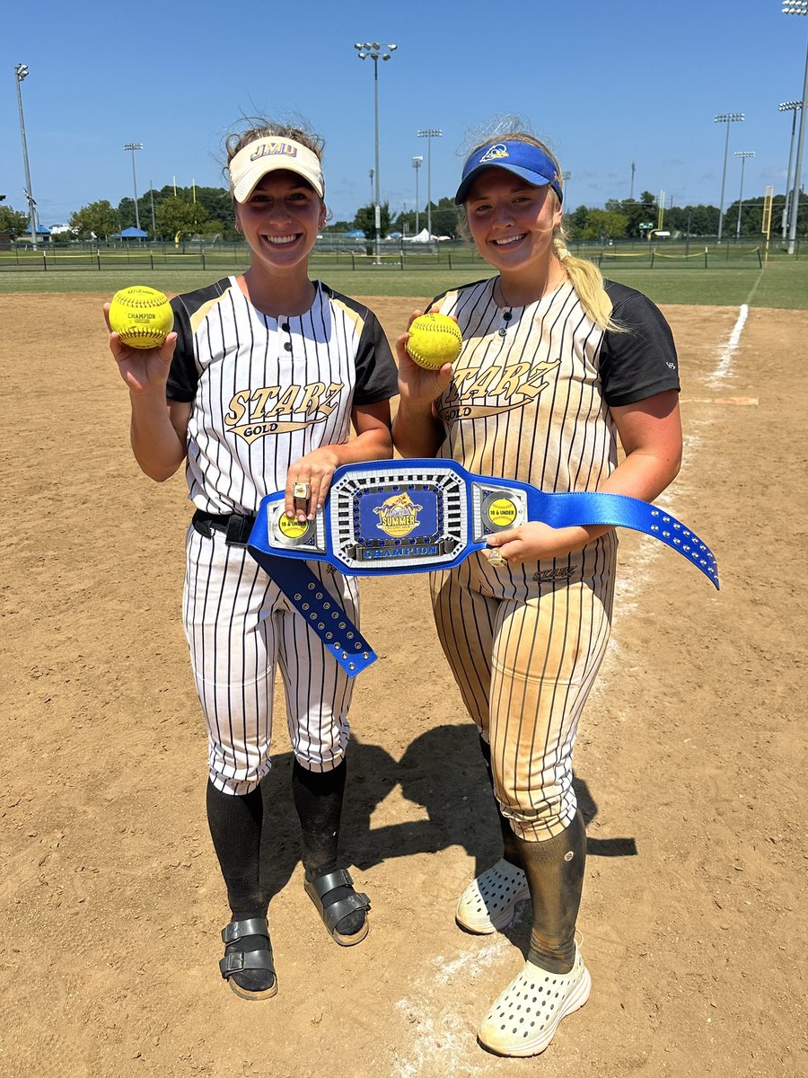 Starz Gold McGowan/Bigham 18u (@starzmcgowan) on Twitter photo We battled heat, delays,& rain, but this group of dawgs got it done 💍🏆💪!
🌟Pitching was 🔥 giving up 2 er in 9 games. (Team .356 era)
🌟Defense was 🔥
🌟Hitting was 🔥 with 7 batting over .400 & <a href="/radha_samuel18/">Radha Samuel | 2025</a> lead the pack @ .458
💣 Squad 👇
<a href="/Maddiediamond12/">Madeline Diamond</a> <a href="/ReaghanW13/">Reaghan Warner</a> We battled heat, delays,& rain, but this group of dawgs got it done 💍🏆💪!
🌟Pitching was 🔥 giving up 2 er in 9 games. (Team .356 era)
🌟Defense was 🔥
🌟Hitting was 🔥 with 7 batting over .400 & <a href="/radha_samuel18/">Radha Samuel | 2025</a> lead the pack @ .458
💣 Squad 👇
<a href="/Maddiediamond12/">Madeline Diamond</a> <a href="/ReaghanW13/">Reaghan Warner</a>