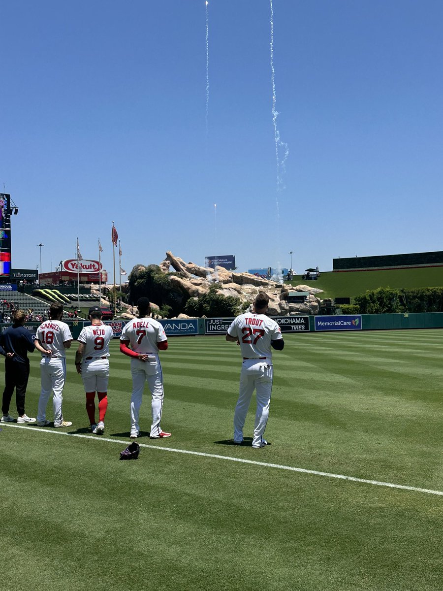 Trout drives home Neto and Halos lead DBacks 1-0 in 4th