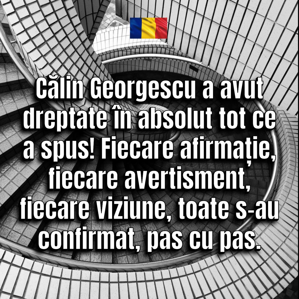 mariandidthis's tweet photo. #CalinGeorgescu #Romania #MRGA #AdevarulInvinge #RomaniaSuverana #Romania1st #Independenta #Curaj #Claritate
Adevărul iese mereu la iveală! ✊ https://t.co/qRyeY9lKEY
