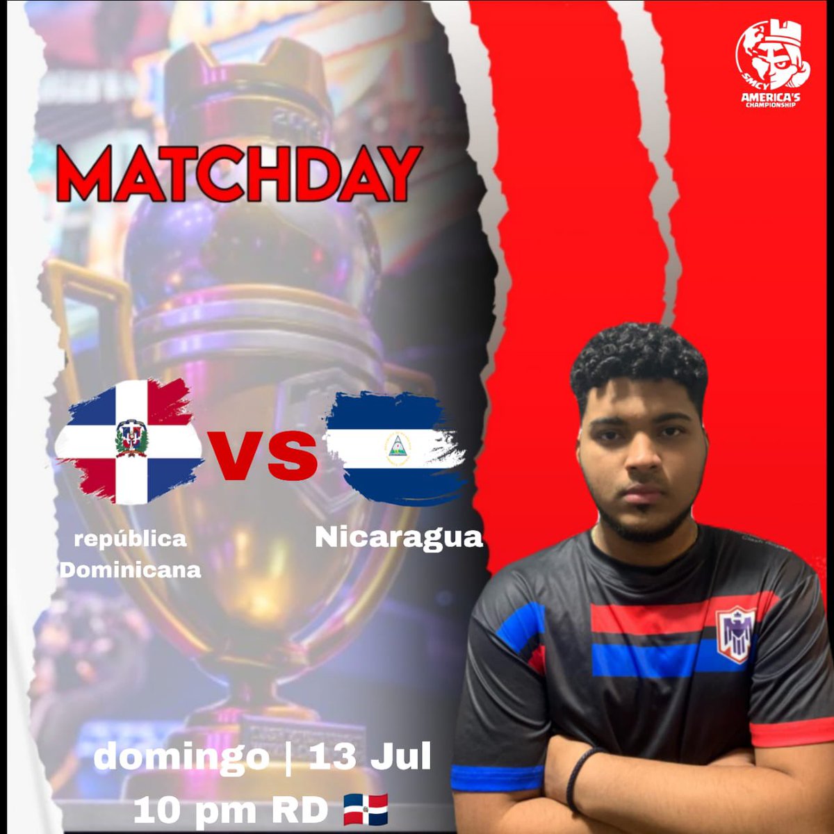 Seleccion Dominicana CR ๐ฉ๐ด (@seleccionrd_cr) on Twitter photo MATCHDAY
Hoy nos jugamos un partido muy importante para tener chance de pasar a Playoffs de <a href="/CR_Supremacy/">Supremacy League</a>. Dejaremos todo en la arena๐ฅ๐ฉ๐ด
๐<a href="/CrNicaragua/">Nicaragua Esports</a>
๐ฏ Fase de grupos
๐ฐ๏ธ 10:00Pm ๐ฉ๐ด
๐๏ธ<a href="/Recameca/">Recameca ๐</a> & <a href="/TucansitoAlv/">Tucansito</a>
๐บ twitch.tv/recameca
tiktok.com/@TucansitoAlv MATCHDAY
Hoy nos jugamos un partido muy importante para tener chance de pasar a Playoffs de <a href="/CR_Supremacy/">Supremacy League</a>. Dejaremos todo en la arena๐ฅ๐ฉ๐ด
๐<a href="/CrNicaragua/">Nicaragua Esports</a>
๐ฏ Fase de grupos
๐ฐ๏ธ 10:00Pm ๐ฉ๐ด
๐๏ธ<a href="/Recameca/">Recameca ๐</a> & <a href="/TucansitoAlv/">Tucansito</a>
๐บ twitch.tv/recameca
tiktok.com/@TucansitoAlv