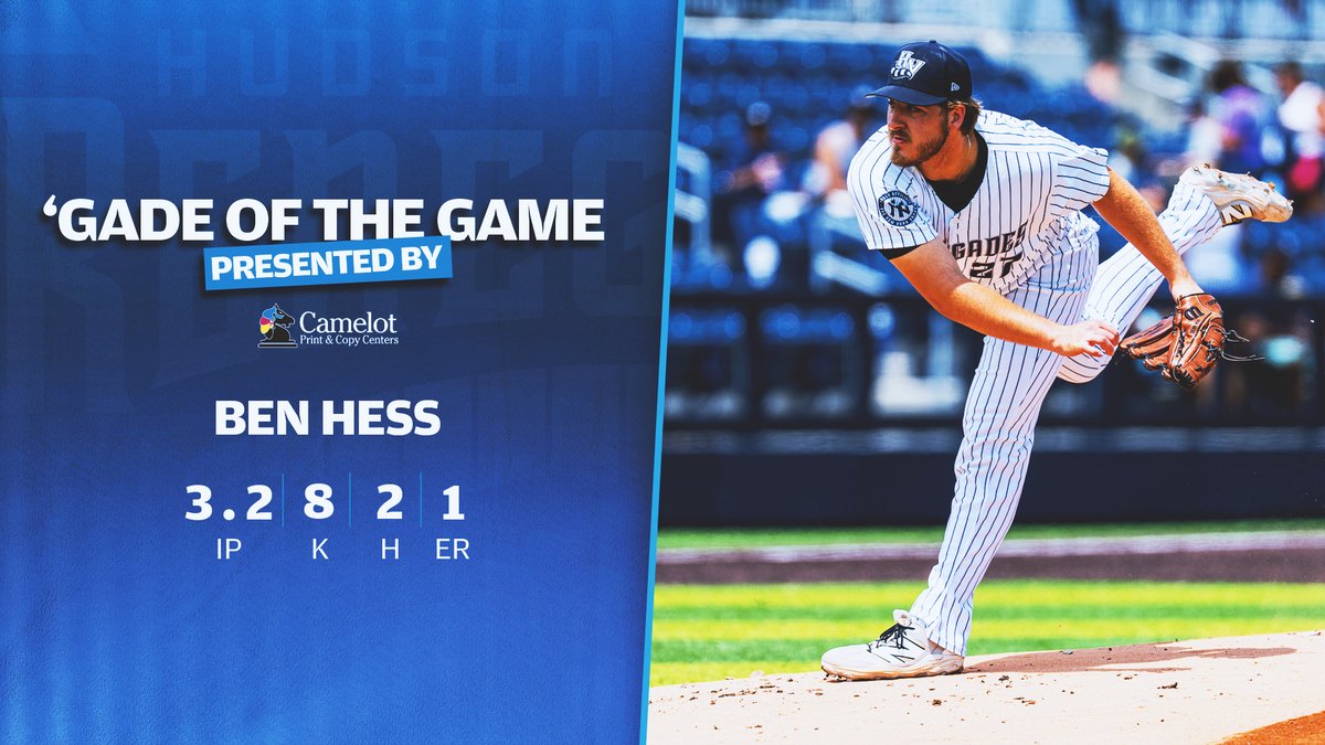 Your 'Gade of the Game is Ben Hess! 

Presented by <a href="/CamelotPrinting/">Camelot Printing</a>