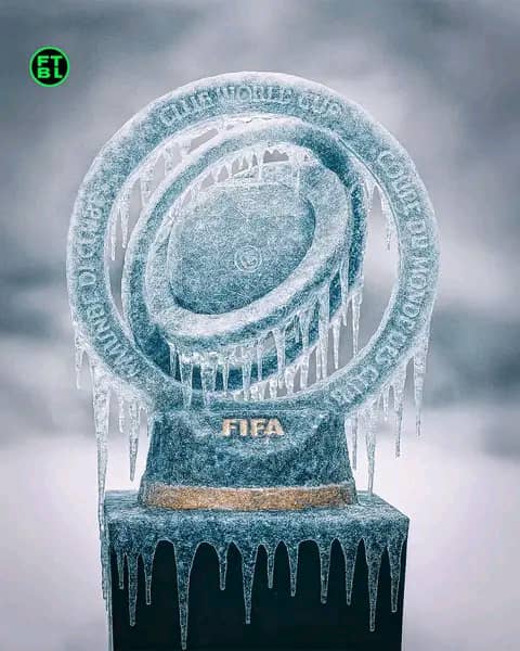 Breaking news 🚨🚧

The FIFA Club trophy has Frozen 🥶 Cold as Palmer💙❄️
