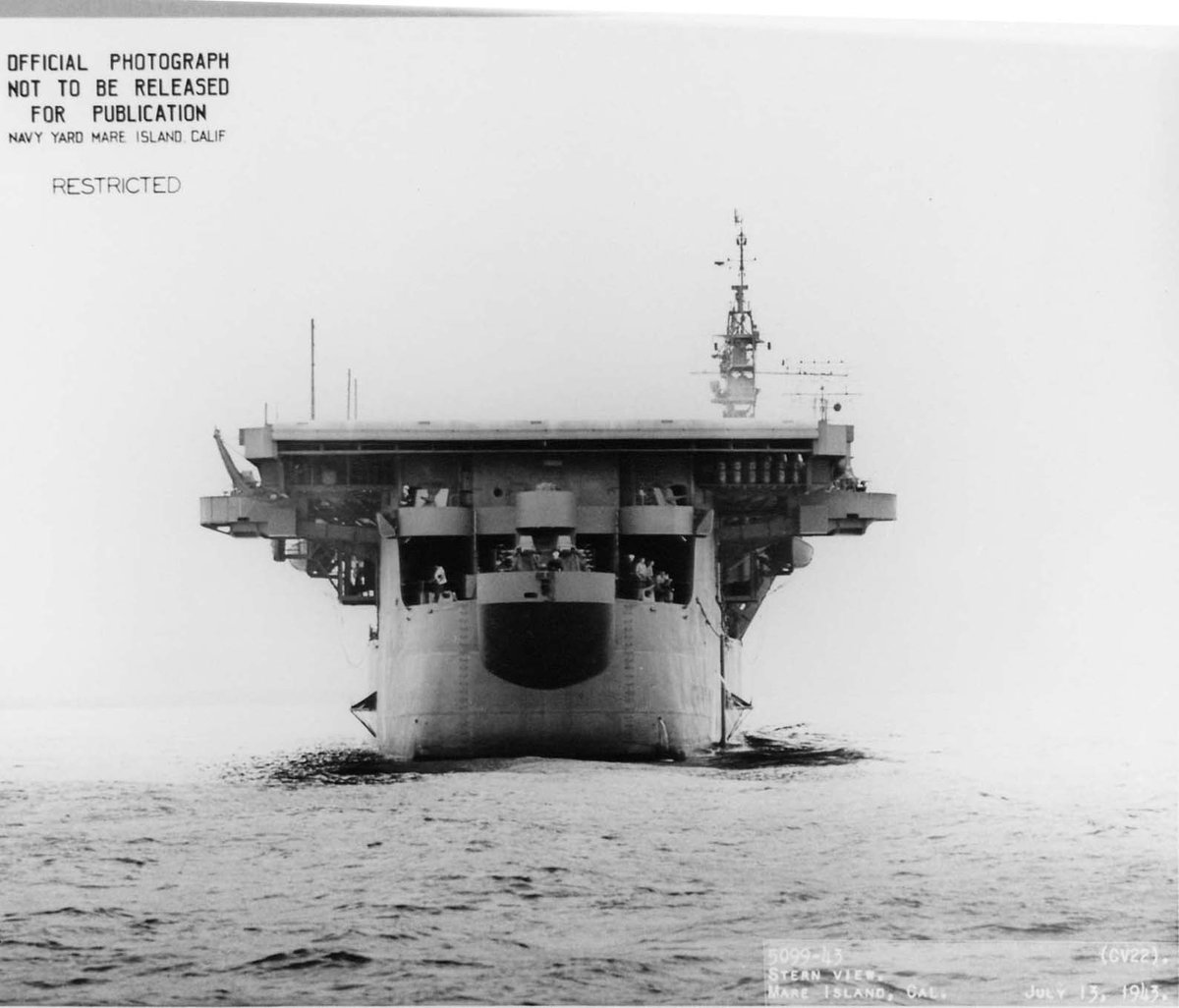 Independence off Mare Island Navy Yard, 13 Jul 1943