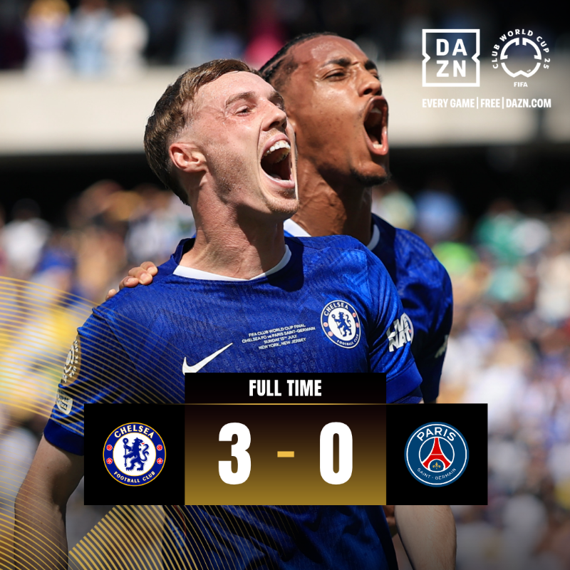 FIFACF's tweet photo. Clinical Chelsea claim #FIFACWC victory. 👏