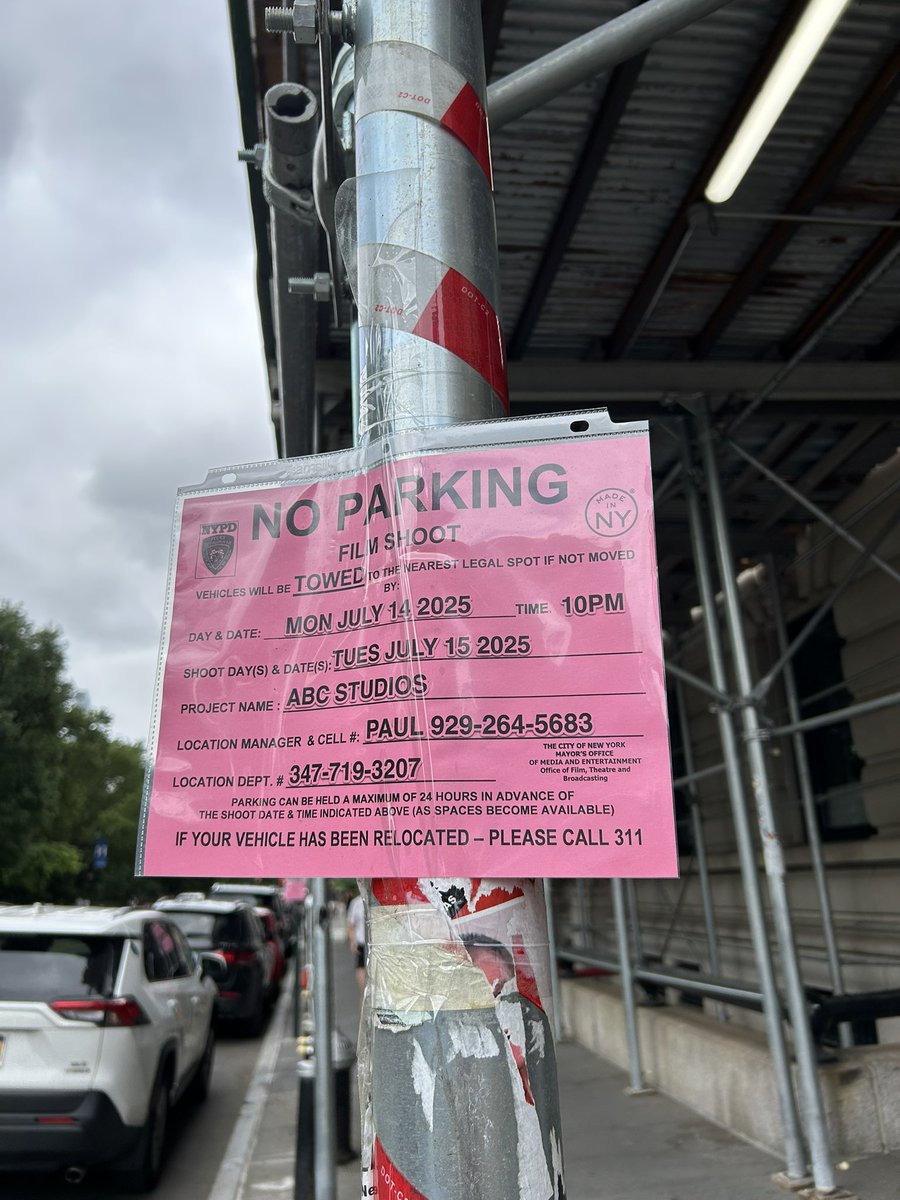 Filming around 76th St and Central Park West. Cc <a href="/olv/">olv</a>