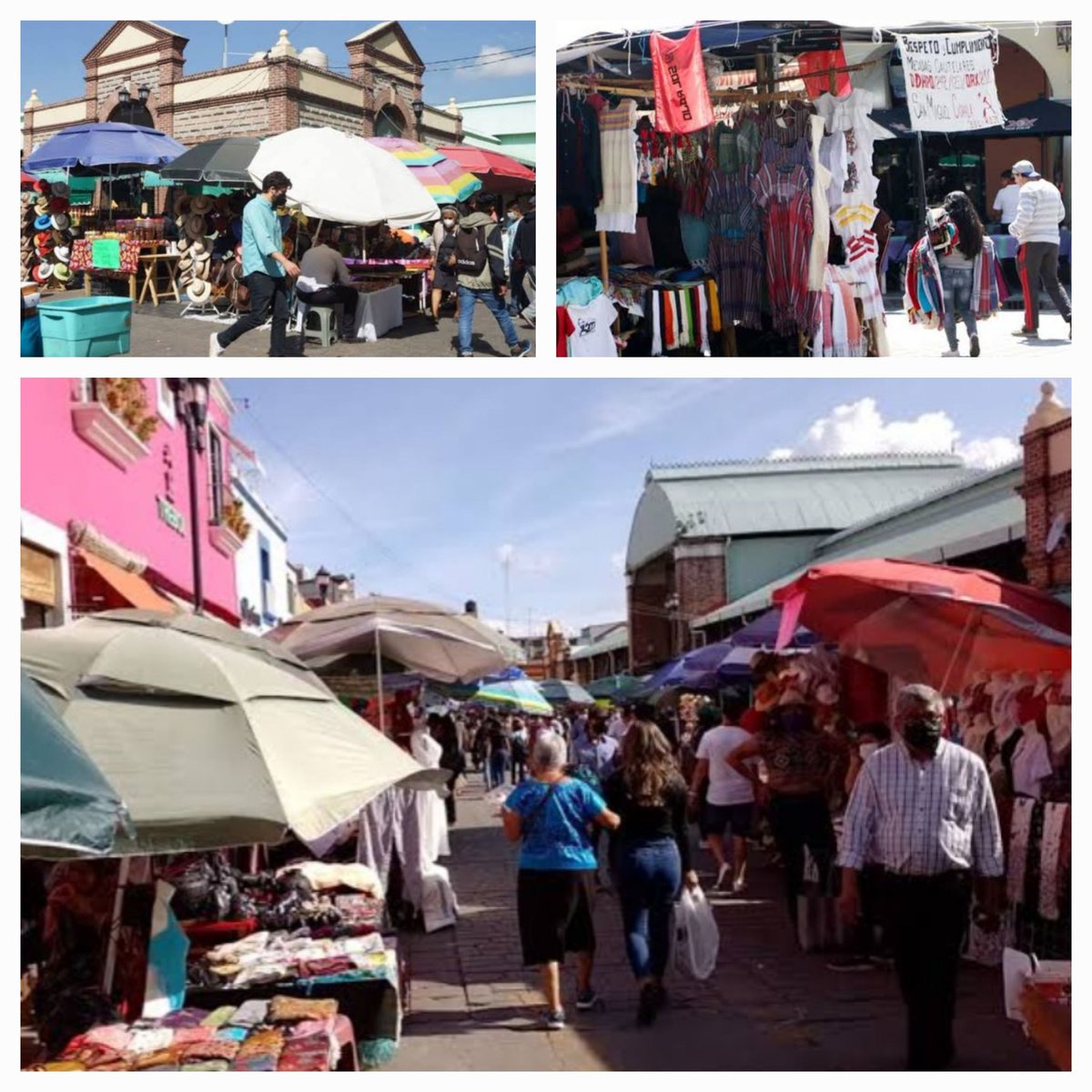 LaLenguaOax's tweet photo. Y como a @noejaracruz no le ha sido suficiente llenar las calles del #centrohistorico de ambulantes con el correspondiente cobro de piso,  hoy instala una carpa para vender espacios para una feria en plena calle de Reforma ocasionando caos vial
Eso es no tener madre @raychagoya https://t.co/w3y7dj9Gaw