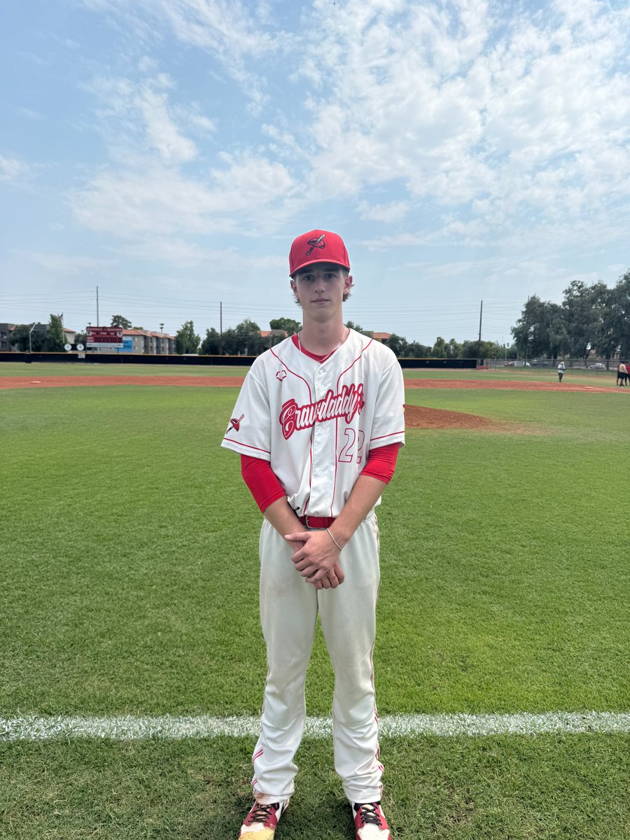 FiveToolAZ's tweet image. F: LPA Baseball 11, Vaqueros Arizona 0
PoG: Preston Francis 5 IP, 7K, 0H, 0R