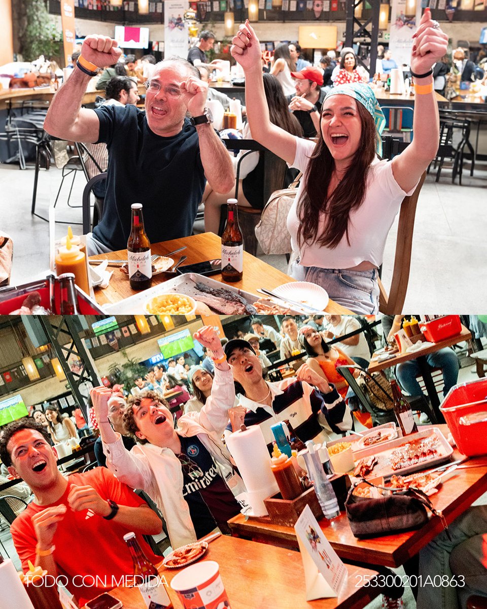 Así se disfruta la final del #MundialDeClubes2025™️ con Michelob Ultra, la cerveza oficial. ⚽️ Y tú, ¿cómo lo estás disfrutando? 🍻🏆 #SuperiorAccess