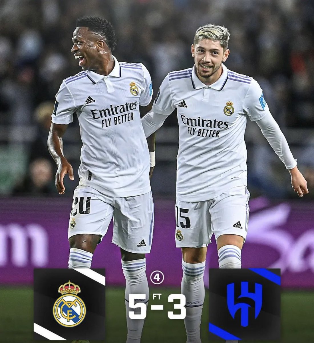 FH_MHY's tweet photo. 🚨🚨🚨 رسميًا - الهلال يحافظ على رقمه القياسي كأكبر فريق يتلقى خسارة في تاريخ نهائيات كأس العالم للاندية بخمسة أهداف !

ملاحظة : باريس لن يقيم إحتفالات بعد الخسارة.

👏👏👏👏👏👏👏👏 https://t.co/iwOo4Yrz0a