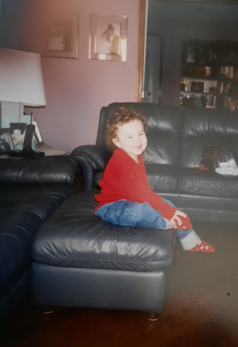 My grandmother just unearthed this picture of me when I was a baby.

 The photo taught me two things:

1: I’ve always been a couch potato.

2: The red sweater is not a recent thing.