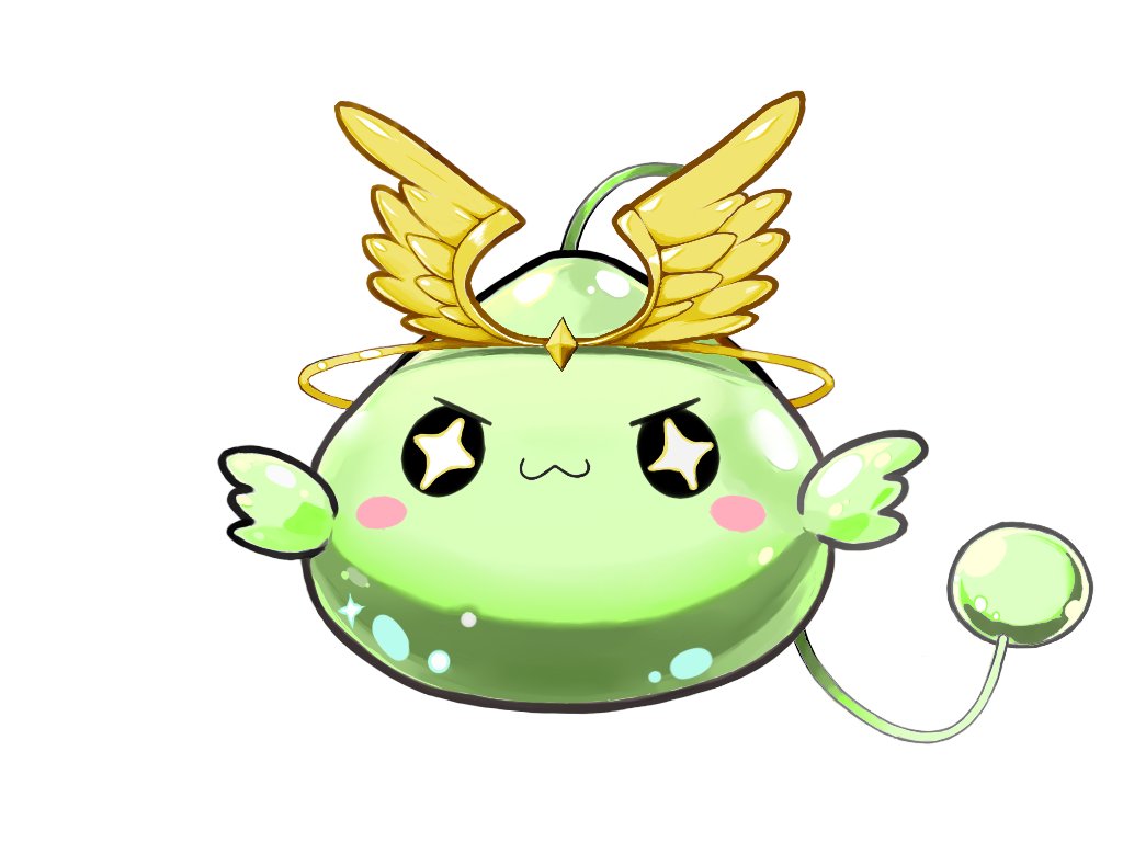 Second piece! Practicing Firm Bold Lines. Some inconsistencies but learned a lot! 

#Maplestory #illustrationart #Slime