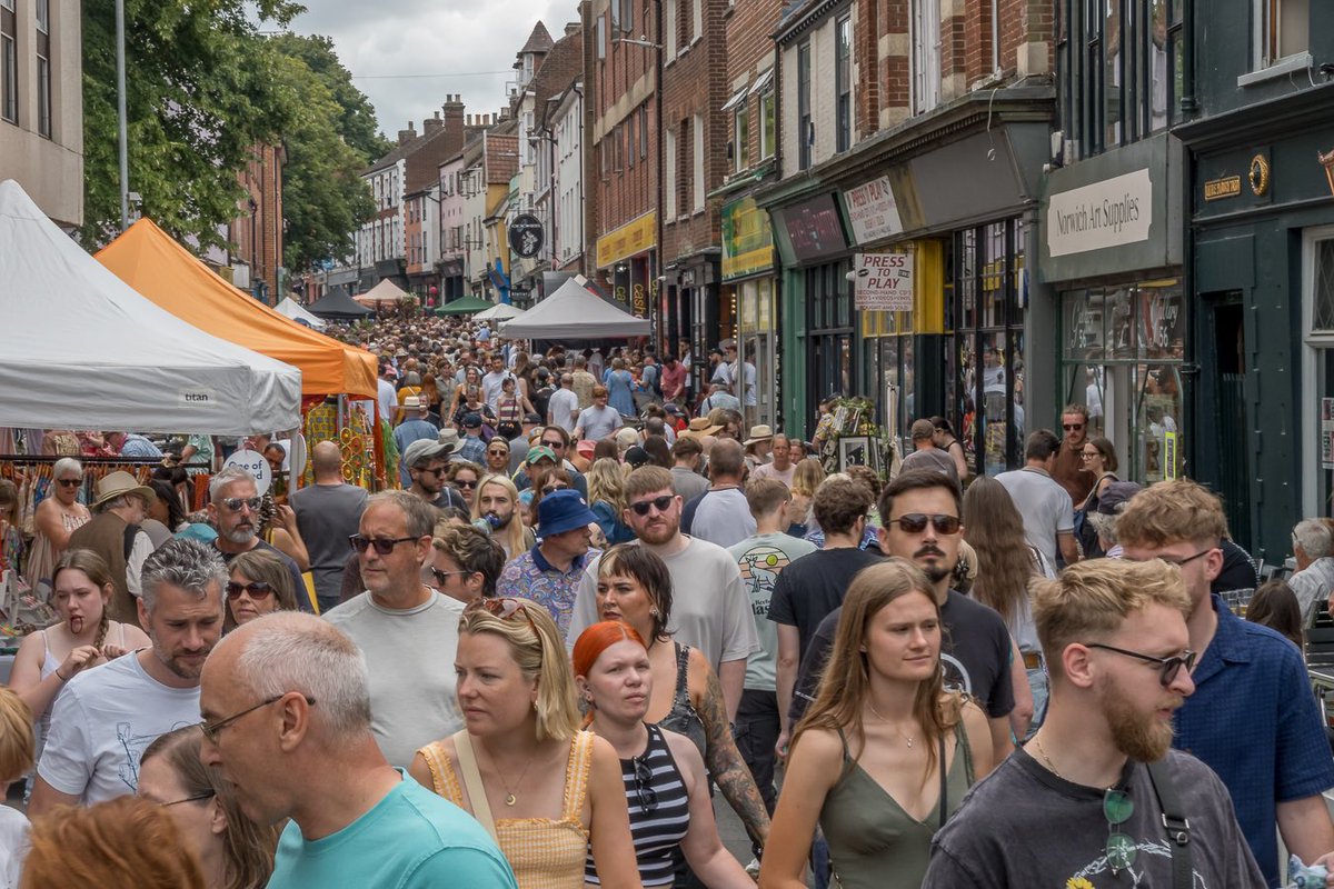 Thank you so much to each and everyone of you, for making the Norwich Lanes Summer Fayre 2025, such a huge success. 
norwichlanes.co.uk  #Norwich