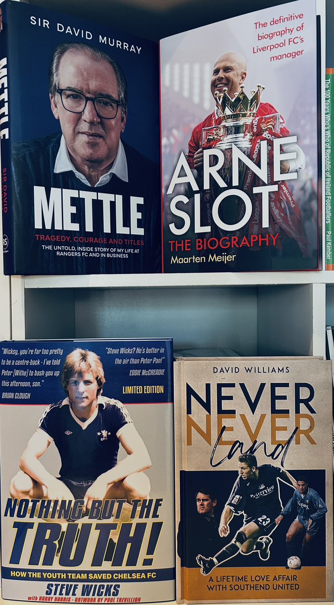 SoccerBooksLtd's tweet image. *OUT NOW*
More NEW arrivals!⚽️📚👇
soccer-books.co.uk/collections/ne…
@PitchPublishing @reach_sport @empirepub1 @SUFCRootsHall #YNWA #LFC #Shrimpers #Chelsea #RangersFC @RangersFACTS #PL #SPFL #TheVanarama