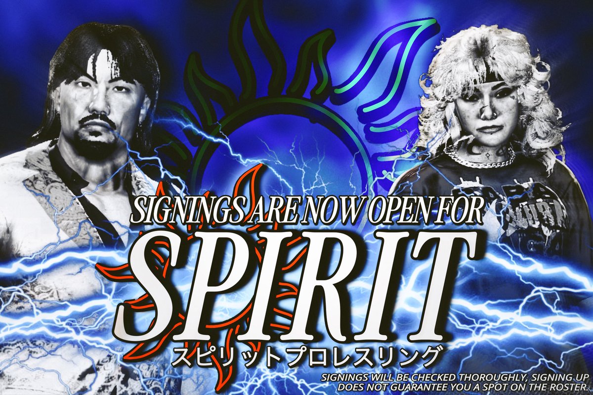 SPIRIT SIGN UPS ARE STILL OPEN!

We are mainly looking for women’s talent at this juncture, however all are welcome to apply!

docs.google.com/forms/d/e/1FAI…