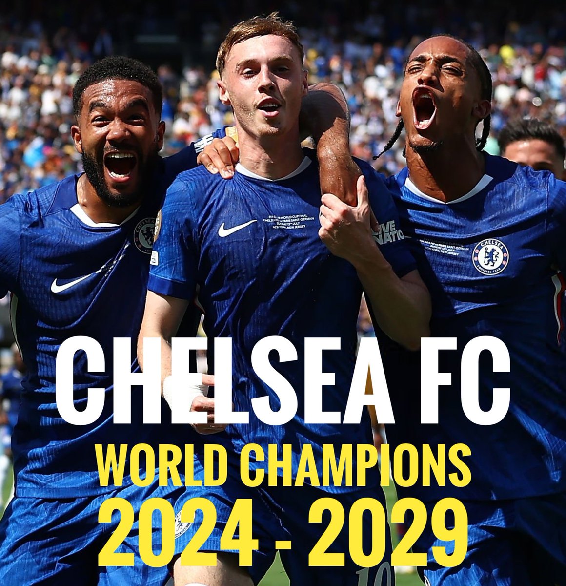 bang_ganteng's tweet photo. Pundit bilang: “We had no chance.”
Haters teriak: “PSG will destroy you!”
Mereka lupa. We got that DNA.

Ladies and gentlemen.
Take a bow to the Kings of the World — CHELSEA FOOTBALL CLUB 💙

FIFA Club World Cup | Cole Palmer https://t.co/asSiyUC4PL