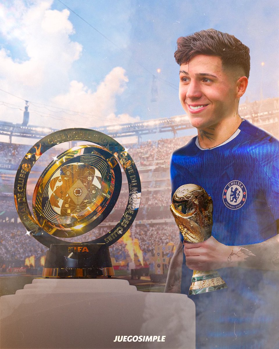 🇦🇷🏆 Enzo Fernández se acaba de convertir en el PRIMER FUTBOLISTA en TODA la historia del fútbol en consagrarse campeón del mundo con su selección y con su club.