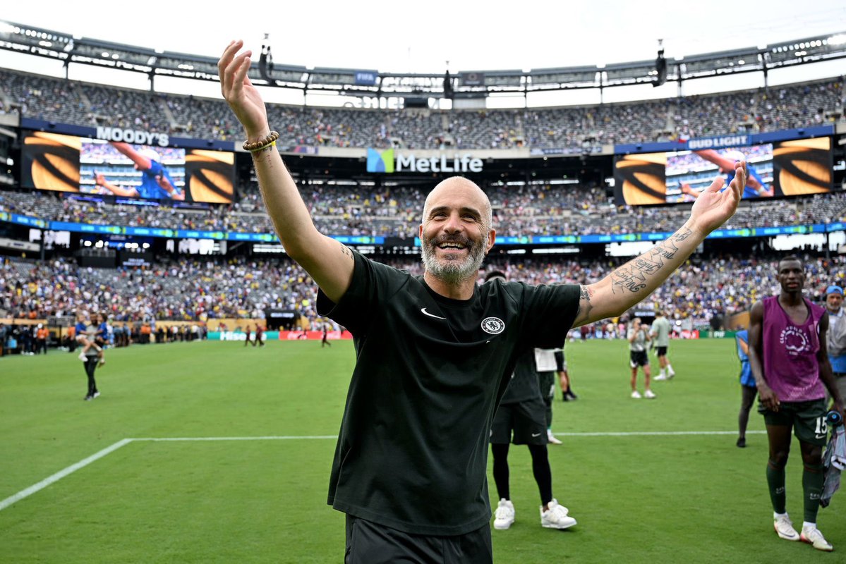 🔵🇮🇹 Enzo Maresca’s debut season in charge of Chelsea:

🏆 FIFA Club World Cup champion
🏆 UEFA Conference League winner
🎟️ Champions League qualification secured

What. A. Start. 👏 #CFC #MarescaEra