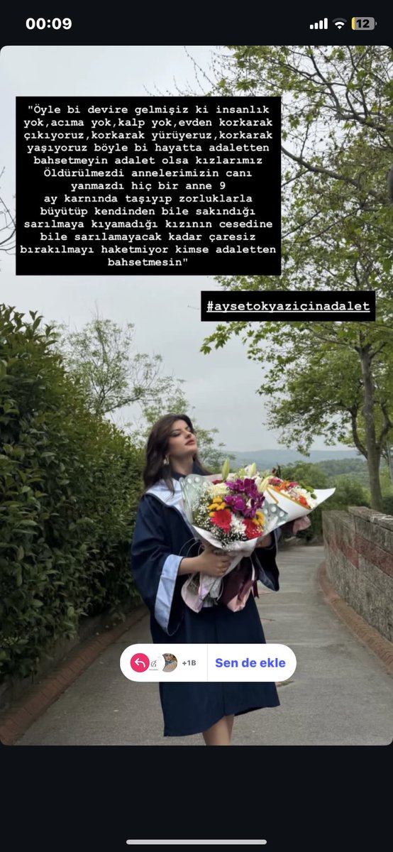 Kızlar elimizden geldiği kadar yayalım bu gönderiyi AYŞE TOKYAZ eski polis amiri CEMAL KOÇ tarafından öldürüldü #ayşetokyaziçinadalet