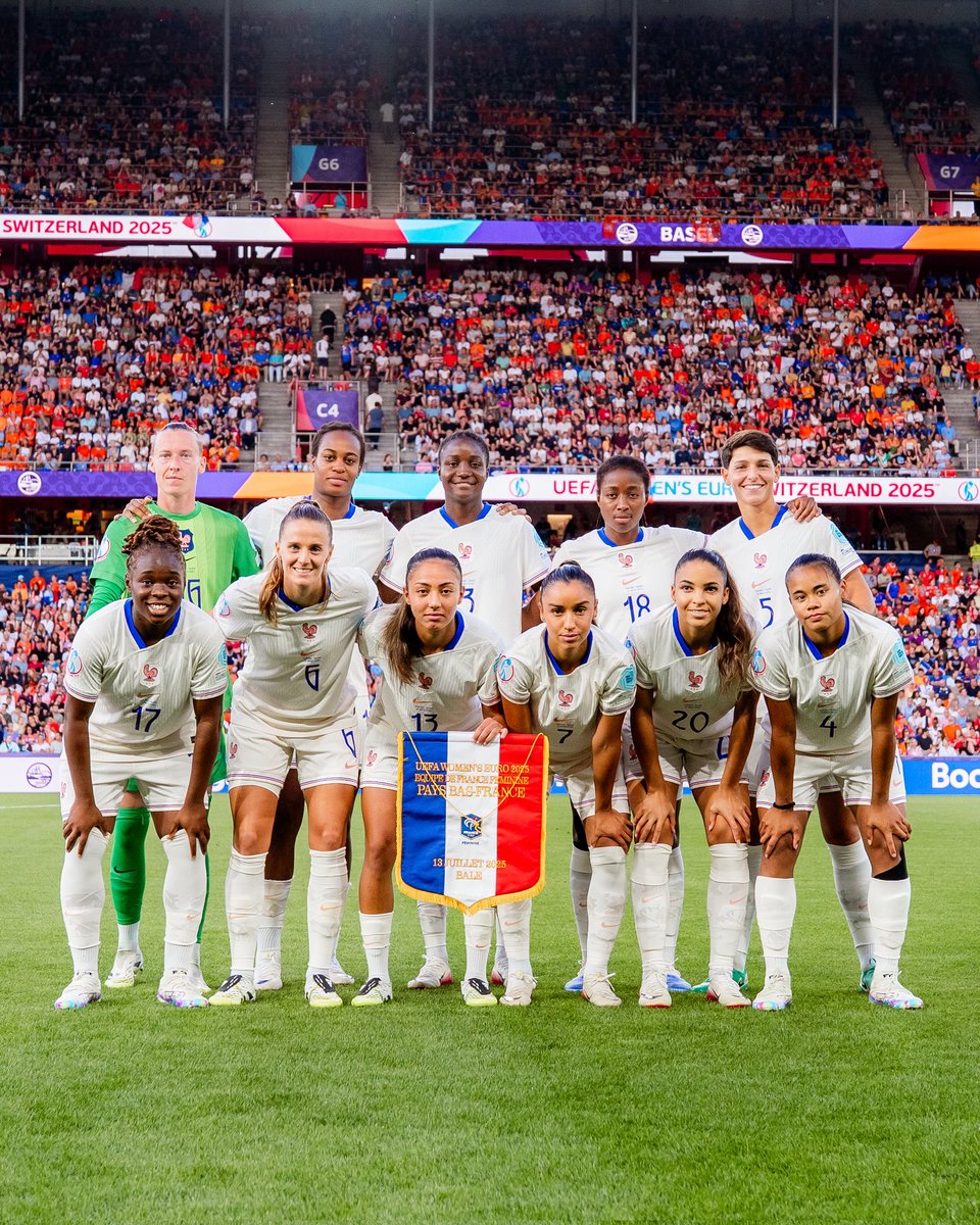 ALLEMAGNE 🆚 FRANCE 

C'est l'affiche des quarts de finale de l'Euro Féminin en Suisse. On se donne rendez-vous samedi à 21h.
#WEURO2025