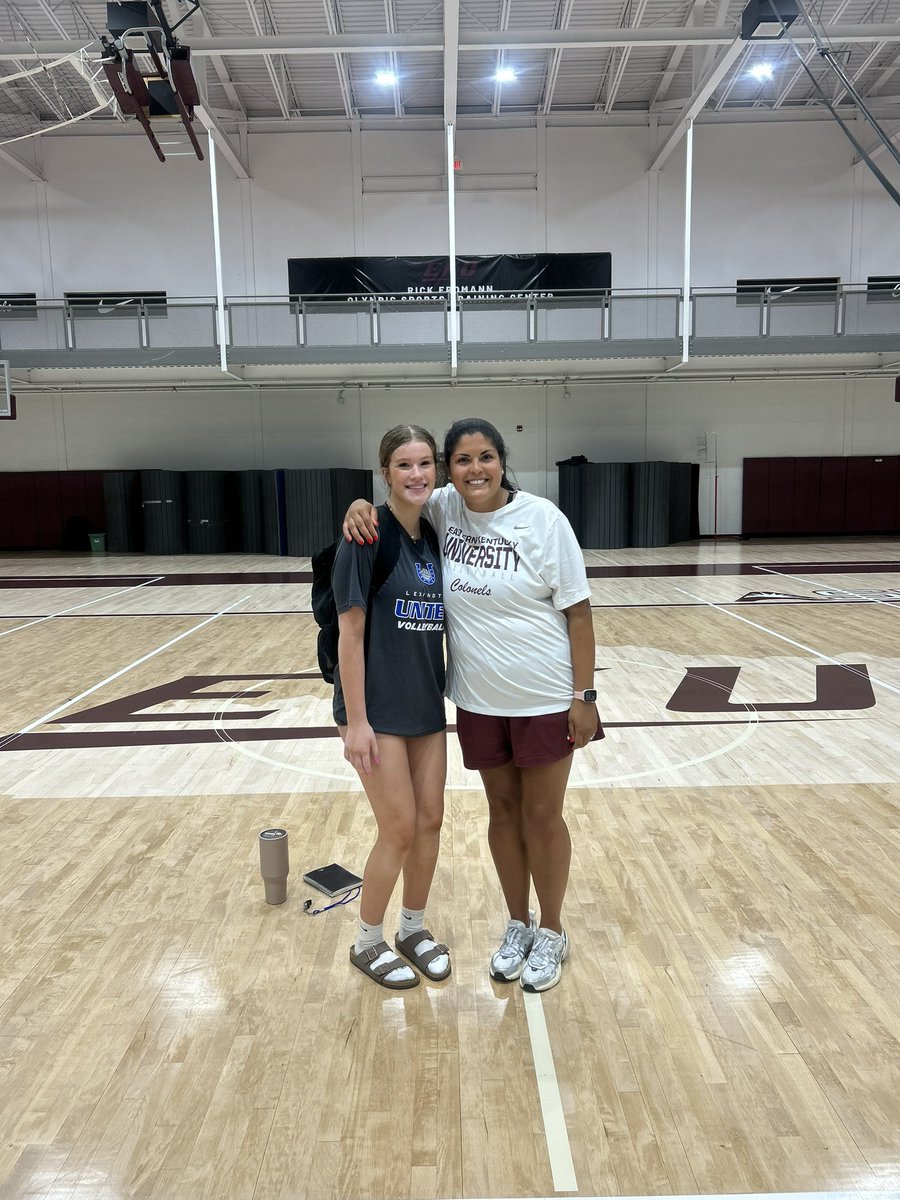 Carli Dotson (@carlidotson) on Twitter photo Thank you <a href="/EKUVolleyball/">EKU Volleyball</a> for having me today at your Elite Camp. Had a great time <a href="/EKUCoachBazzani/">Johnna (Fouch) Bazzani</a> Thank you <a href="/EKUVolleyball/">EKU Volleyball</a> for having me today at your Elite Camp. Had a great time <a href="/EKUCoachBazzani/">Johnna (Fouch) Bazzani</a>
