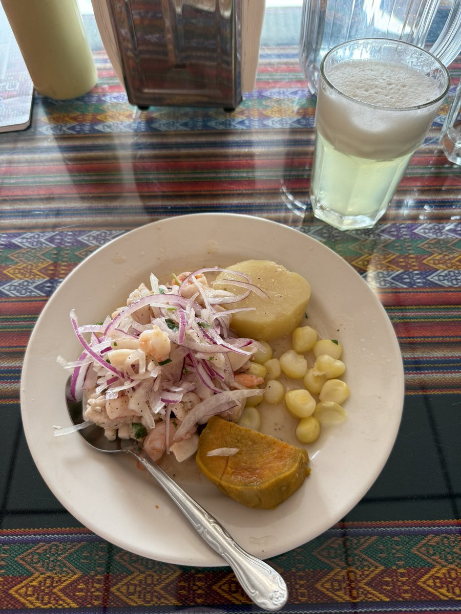 Omg, stumbled upon the best little Peruvian restaurant on my way back from the city. It was byob, but the table next to me had some Pisco they shared with me. I was craving ceviche and did a search for it “near me” and tada. My new go to when I’m in the city.