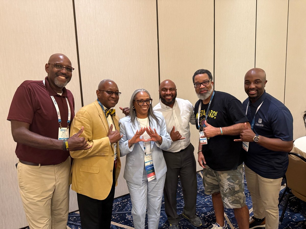 Alpha Brothers in Full effect at POCN NAESP #principalsUNITED