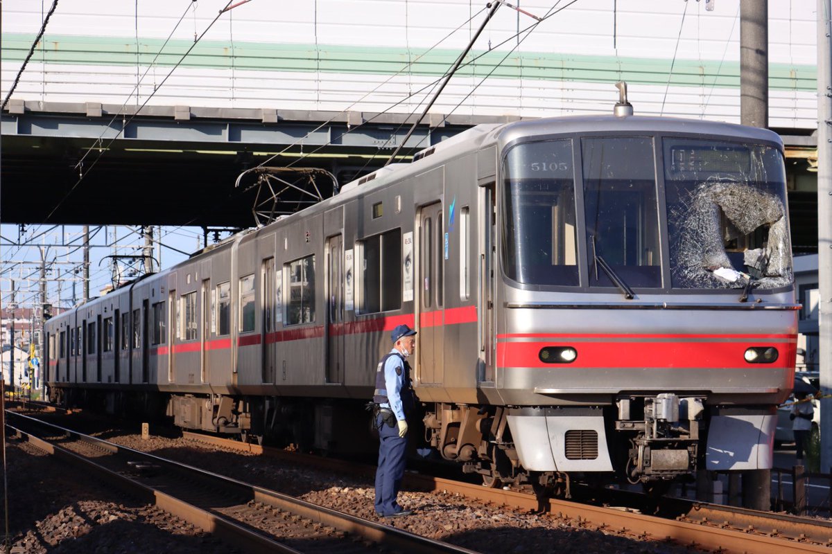 下小田井駅構内人身事故
当該5005F