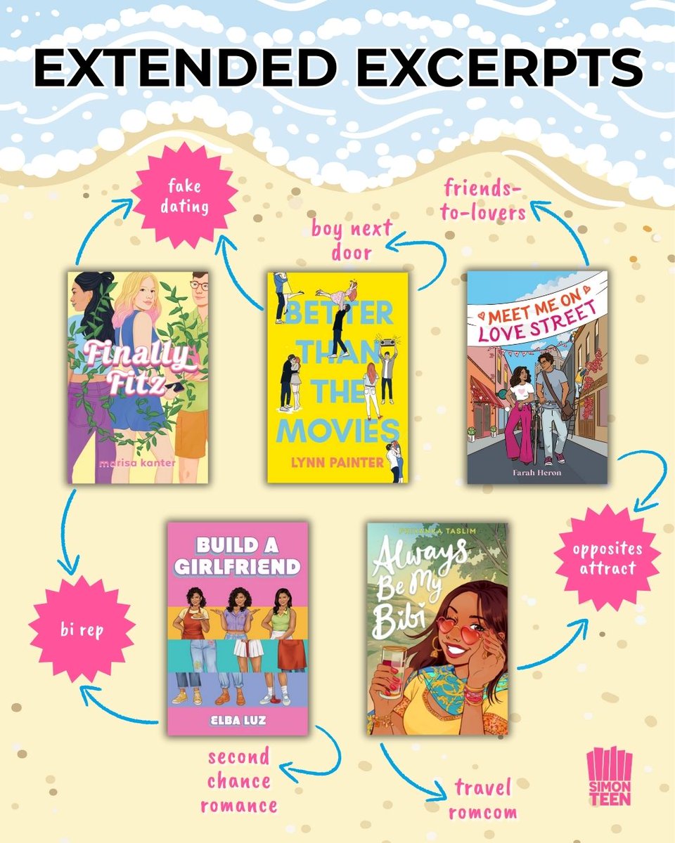 simonteen's tweet photo. Which summer romance #FreeRead are you picking first based on tropes?
-
#InDeeperWaters #LoveAndGelato #ThoseSummerNights #FinallyFitz #BetterThanTheMovies #MeetMeOnLoveStreet #BuildAGirlfriend #AlwaysBeMyBibi https://t.co/uCwGu0TM7s