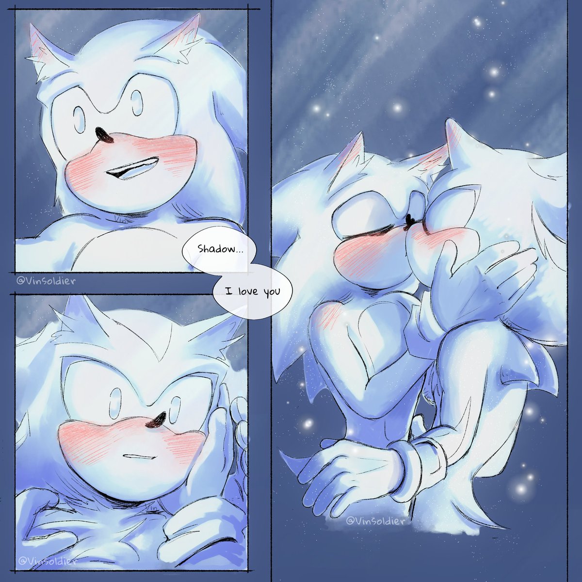 VinSoldier's tweet image. Two heart (7/7) Woo! It feels great to finish it! I hope you enjoyed it as much as I did, and thank you so much for your lovely comments. I'm always paying attention, and I love making comics, so there will be many more coming, don't worry! Hugs and kisses! @S3rendiipity 💕