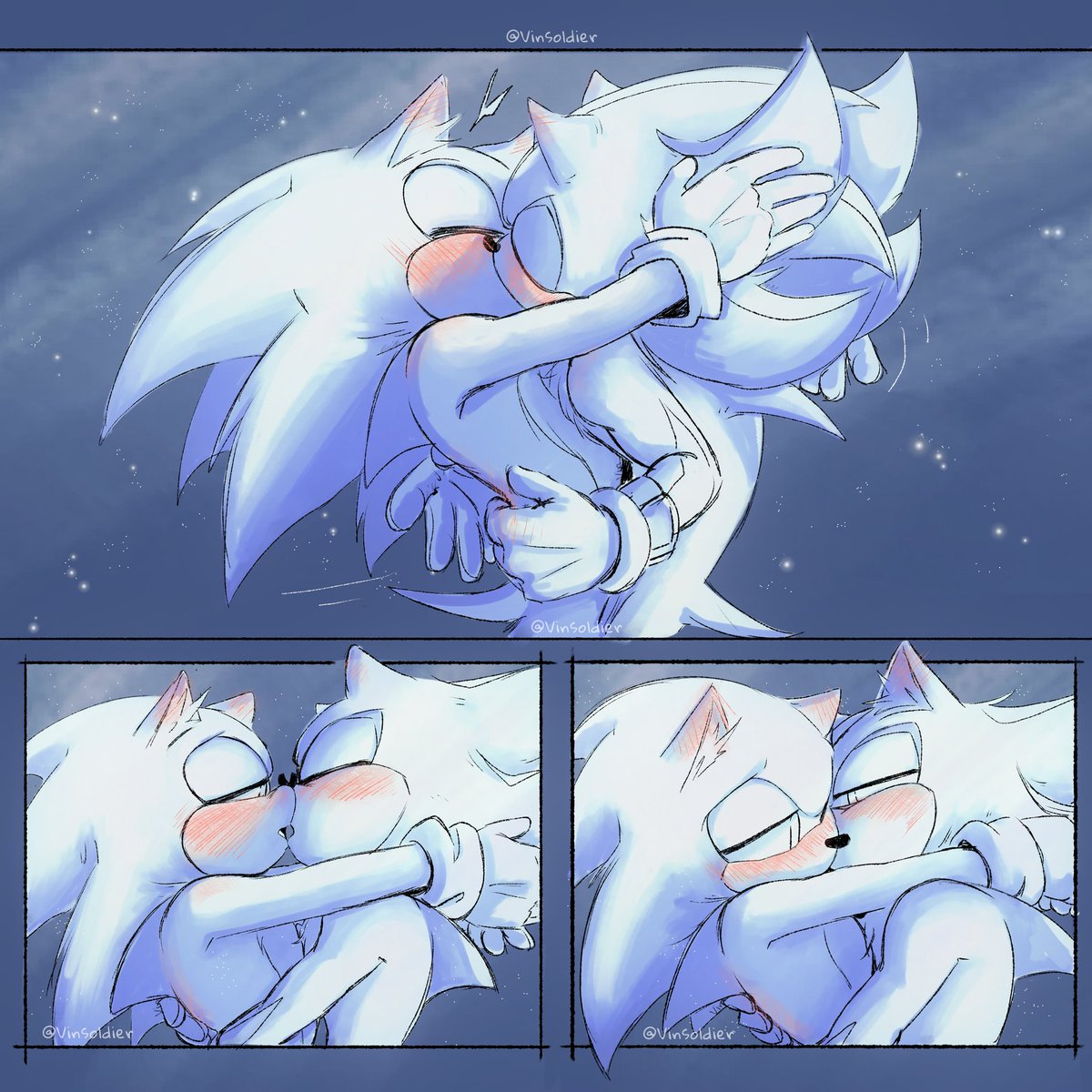 VinSoldier's tweet image. Two heart (7/7) Woo! It feels great to finish it! I hope you enjoyed it as much as I did, and thank you so much for your lovely comments. I'm always paying attention, and I love making comics, so there will be many more coming, don't worry! Hugs and kisses! @S3rendiipity 💕