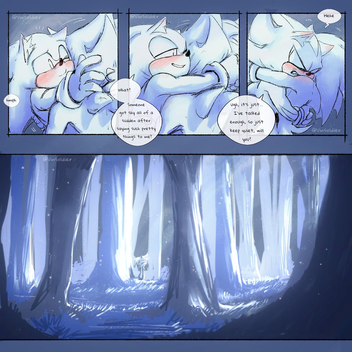 VinSoldier's tweet image. Two heart (7/7) Woo! It feels great to finish it! I hope you enjoyed it as much as I did, and thank you so much for your lovely comments. I'm always paying attention, and I love making comics, so there will be many more coming, don't worry! Hugs and kisses! @S3rendiipity 💕