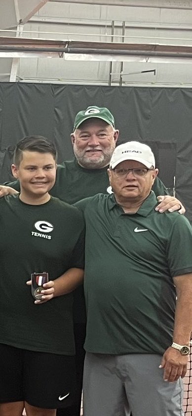 glenvar__sports's tweet image. After 5 amazing seasons leading the Boys Tennis team, Coach Haynie is stepping down. In 2021, Bob committed to coaching 1 year. 5 years later he had 3 state tournament appearances and went undefeated in 2023 to win the title. Bob, it’s been an honor working with you. Thank you!
