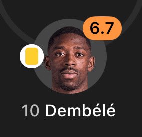 Dembele when it’s not rudiger but Colwill