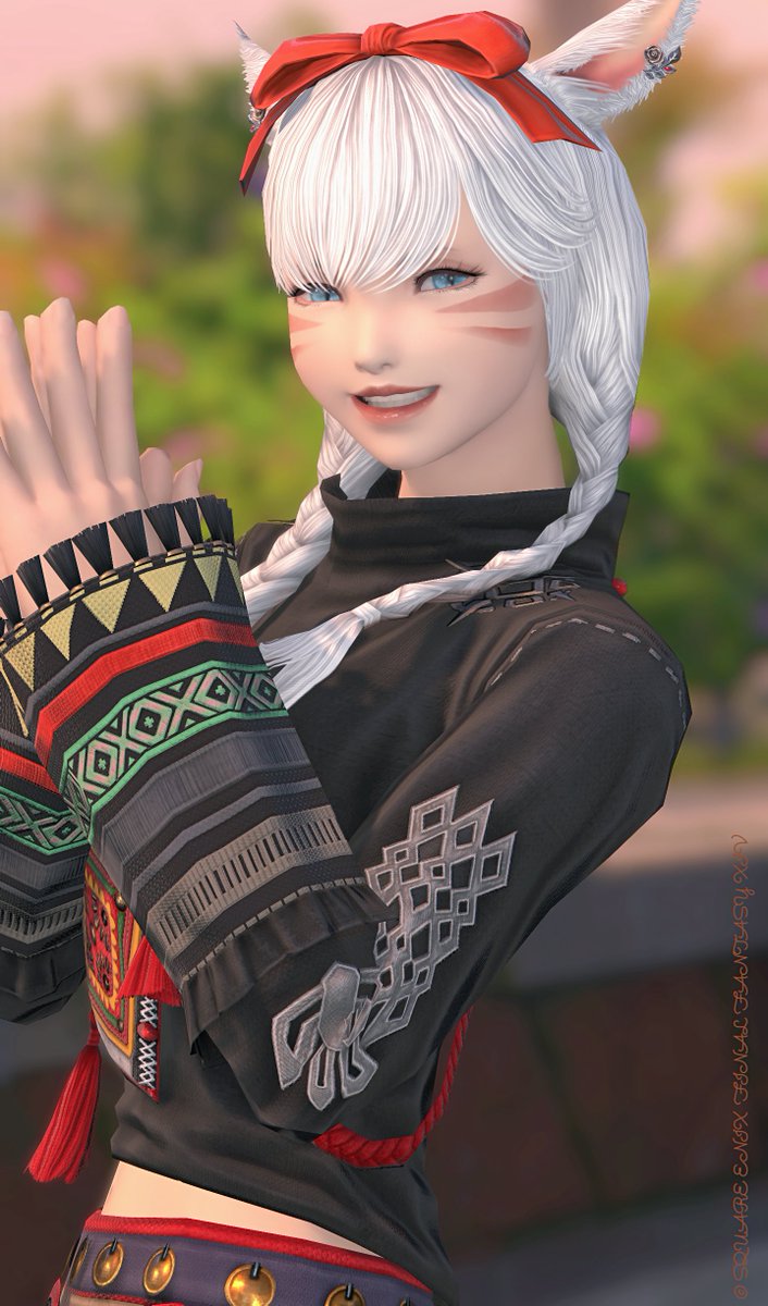 aisha_plume's tweet photo. おはまる月曜日🧸

#おはミコ #ミコッテ #FF14 https://t.co/8tkpMkoxzV