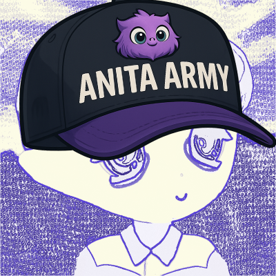 #NewProfilePic Hold the line... $ANITA ARMY is deploying 💜