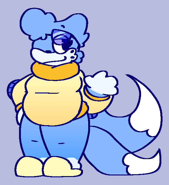 cloudscarrie's tweet image. idk if i posted about them already or not but, this is Coral! one of my new sonas... she's a buizel.. design help and art by @BobGaming34 :D